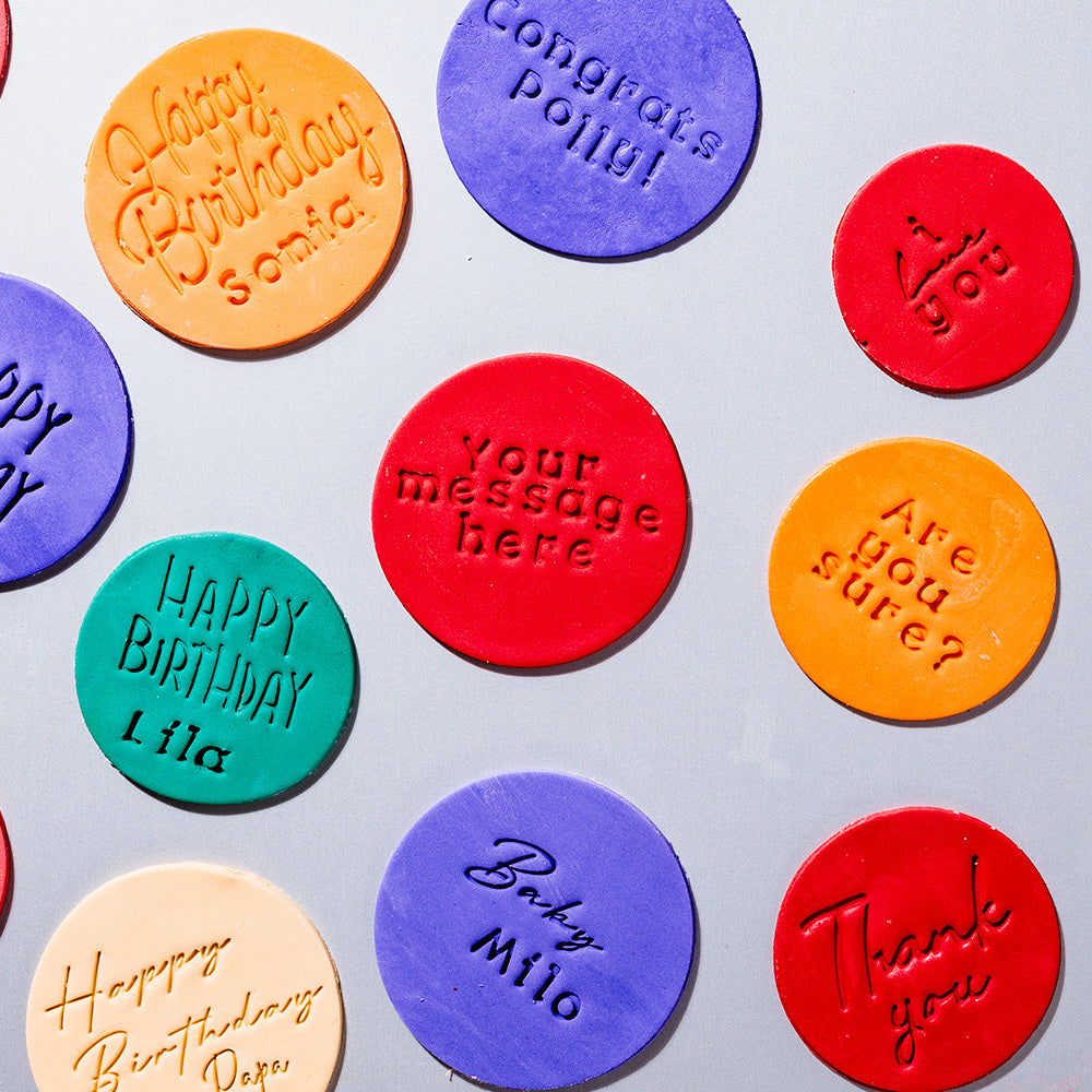 Double Choco Chip Cookie Number Cake