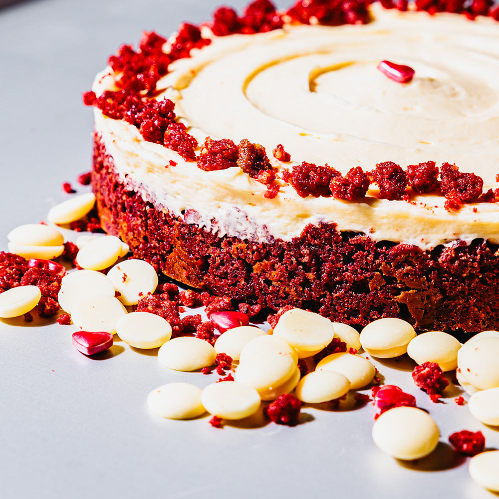 Red Velvet Cookie Cake