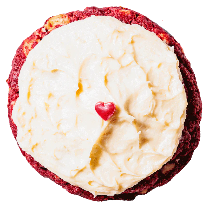 Red Velvet Cookie Box