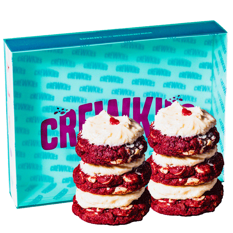 Red Velvet Cookie Box