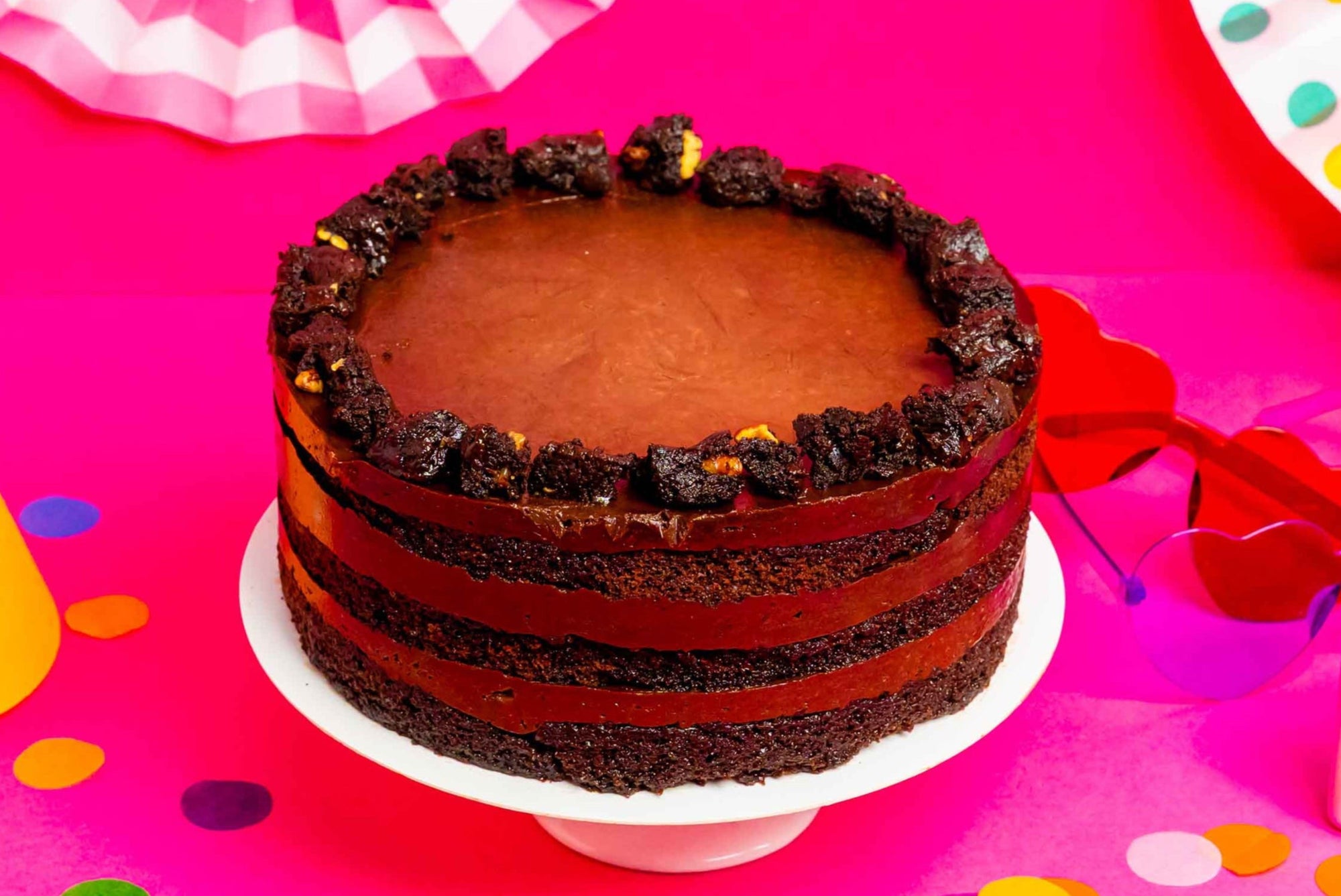 Choco-fun Brookie Cake