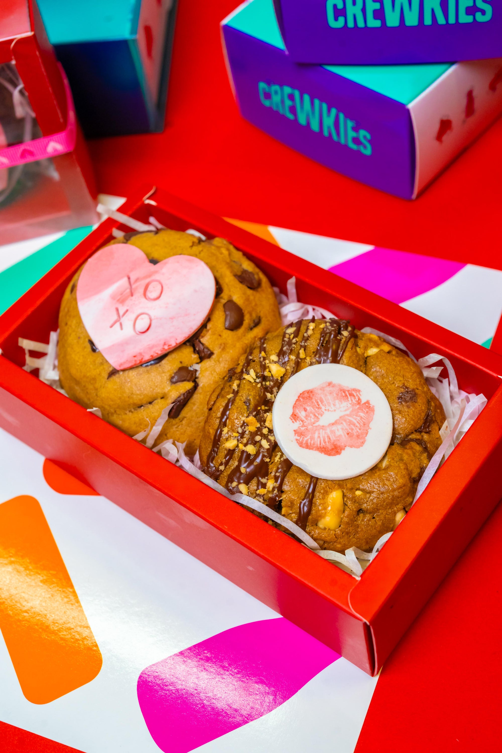 Be Mine Gift Box of 2 Cookies