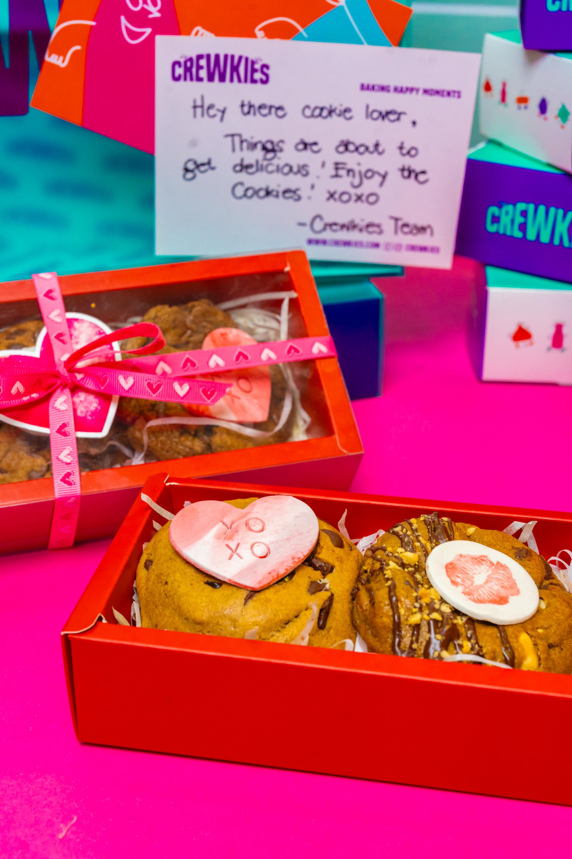 Be Mine Gift Box of 2 Cookies