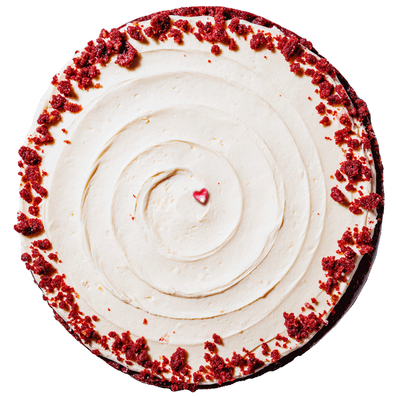 Red Velvet Cookie Cake