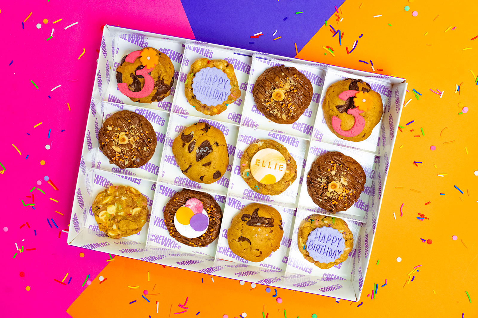 Extra Cute Cookie Box of 12