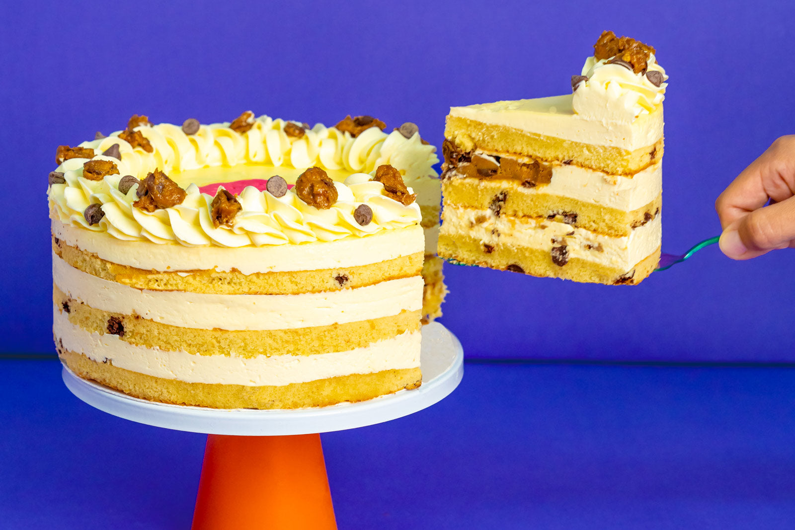 Ultimate Cookie Dough Cake