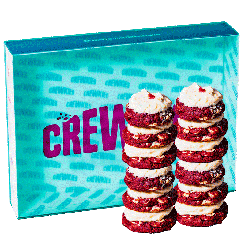 Red Velvet Cookie Box